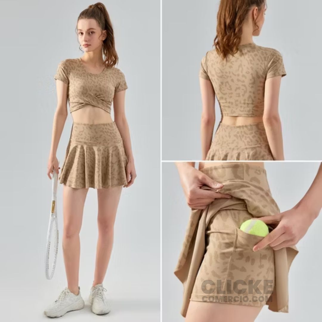 Deportivo Premium - Falda Short con Bolsillos