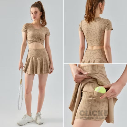 Deportivo Premium - Falda Short con Bolsillos