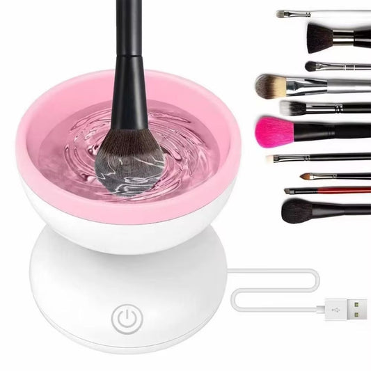 CLEAN BRUSH - Limpia Brochas de Maquillaje Eléctrico