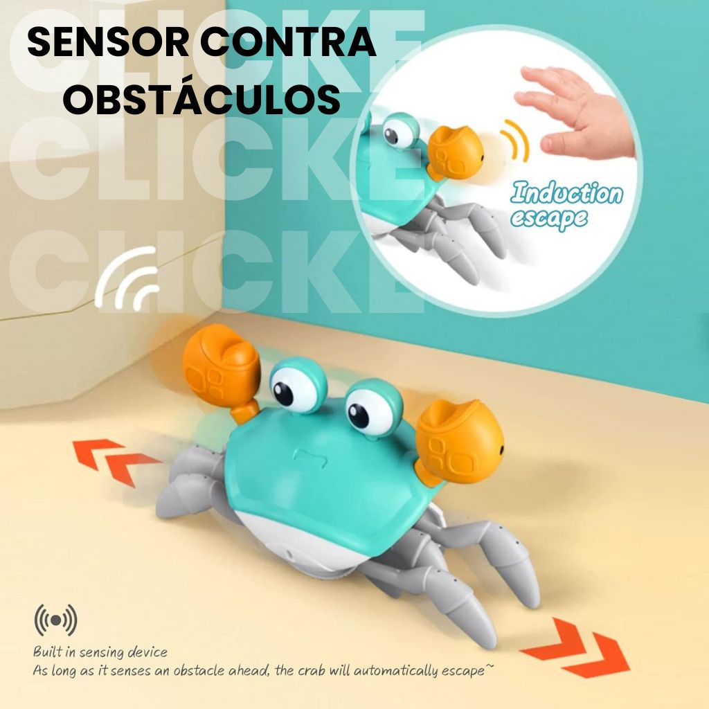 CRABY ESCAPE - El Cangrejo Interactivo con Sensores